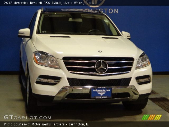 2012 Mercedes-Benz ML 350 4Matic in Arctic White