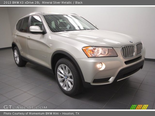 2013 BMW X3 xDrive 28i in Mineral Silver Metallic