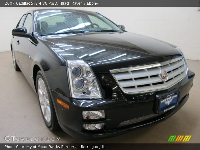2007 Cadillac STS 4 V8 AWD in Black Raven