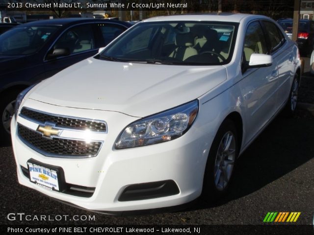 2013 Chevrolet Malibu LT in Summit White