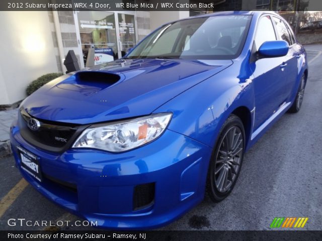 2012 Subaru Impreza WRX 4 Door in WR Blue Mica