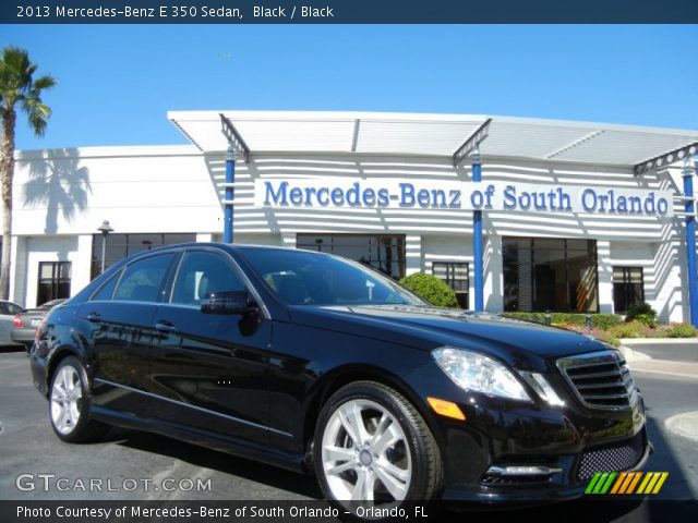 2013 Mercedes-Benz E 350 Sedan in Black