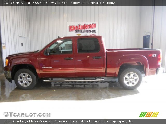 2013 GMC Sierra 1500 SLE Crew Cab 4x4 in Sonoma Red Metallic