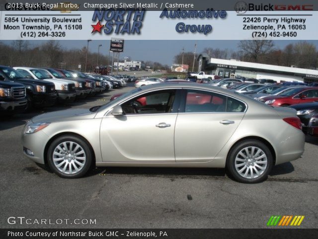 2013 Buick Regal Turbo in Champagne Silver Metallic