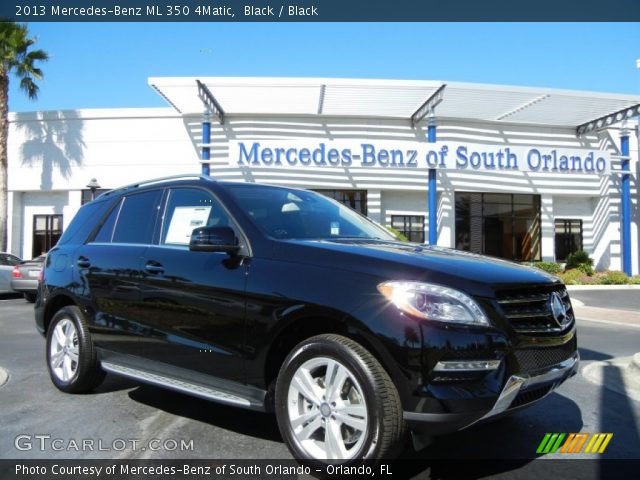 2013 Mercedes-Benz ML 350 4Matic in Black