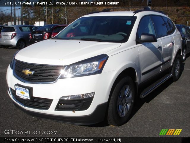 2013 Chevrolet Traverse LS in White