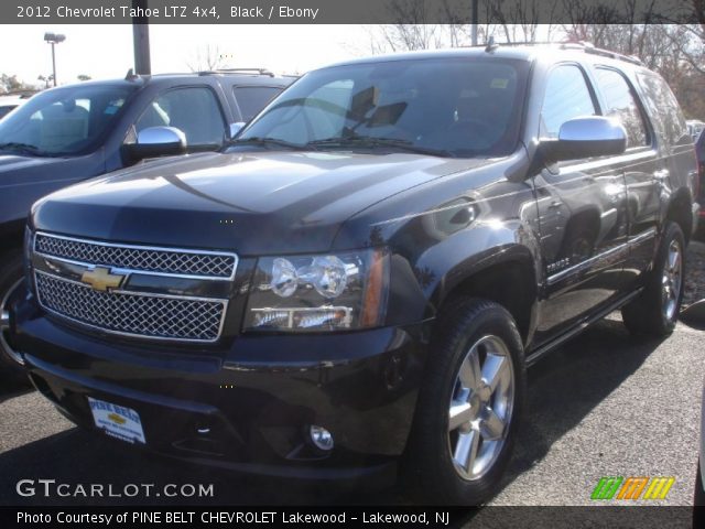 2012 Chevrolet Tahoe LTZ 4x4 in Black