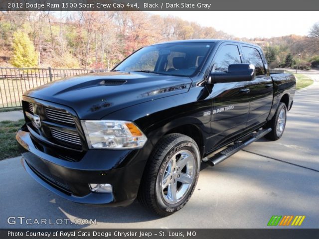 2012 Dodge Ram 1500 Sport Crew Cab 4x4 in Black