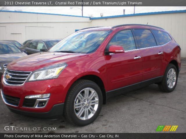2013 Chevrolet Traverse LT in Crystal Red Tintcoat