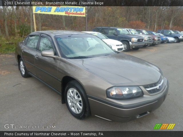 2003 Chevrolet Impala  in Bronzemist Metallic