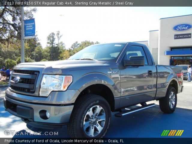 2013 Ford F150 STX Regular Cab 4x4 in Sterling Gray Metallic