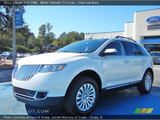 2013 Lincoln MKX FWD in White Platinum Tri-Coat