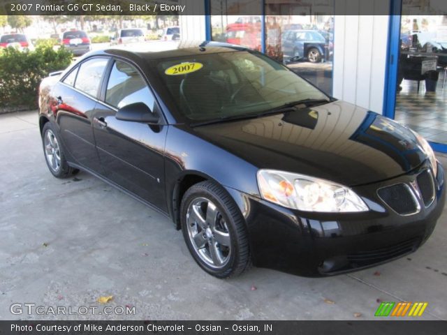 2007 Pontiac G6 GT Sedan in Black