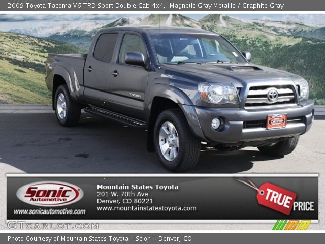2009 Toyota Tacoma V6 TRD Sport Double Cab 4x4 in Magnetic Gray Metallic