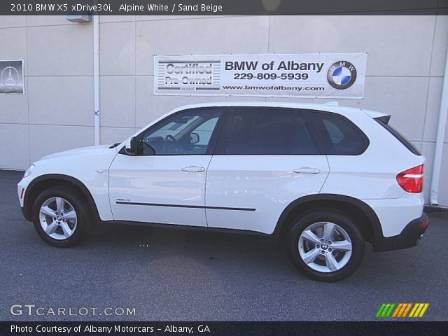 2010 BMW X5 xDrive30i in Alpine White