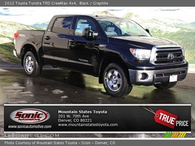 2013 Toyota Tundra TRD CrewMax 4x4 in Black