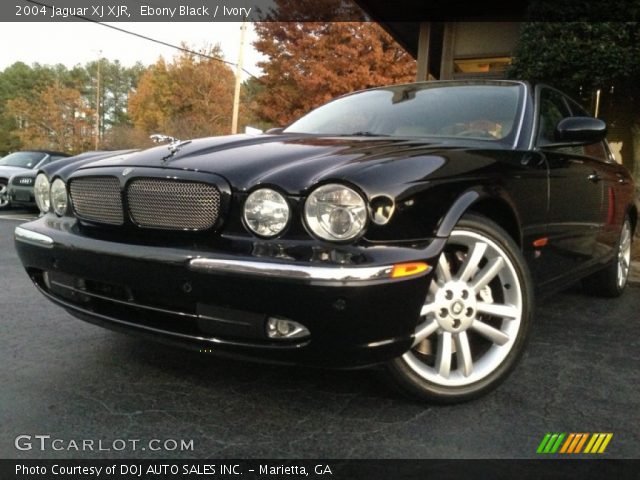 2004 Jaguar XJ XJR in Ebony Black