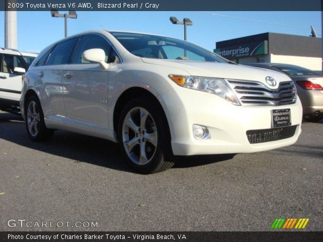 2009 Toyota Venza V6 AWD in Blizzard Pearl