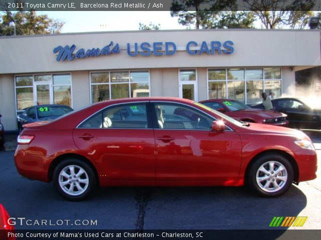 2011 Toyota Camry LE in Barcelona Red Metallic