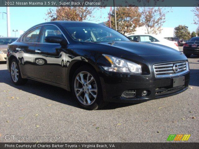 2012 Nissan Maxima 3.5 SV in Super Black