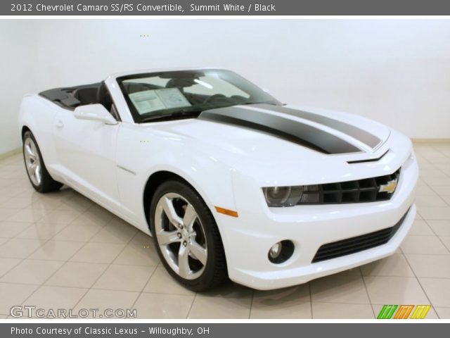 2012 Chevrolet Camaro SS/RS Convertible in Summit White