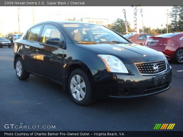 2009 Nissan Sentra 2.0 in Super Black