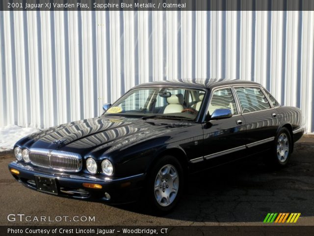 2001 Jaguar XJ Vanden Plas in Sapphire Blue Metallic