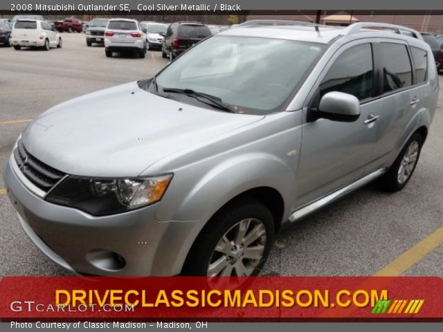 2008 Mitsubishi Outlander SE in Cool Silver Metallic