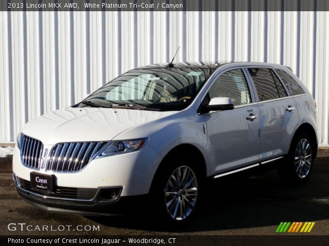 2013 Lincoln MKX AWD in White Platinum Tri-Coat