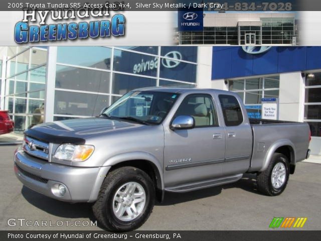 2005 Toyota Tundra SR5 Access Cab 4x4 in Silver Sky Metallic