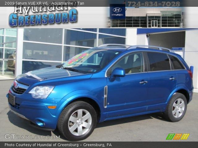 2009 Saturn VUE XR V6 in Aquamarine