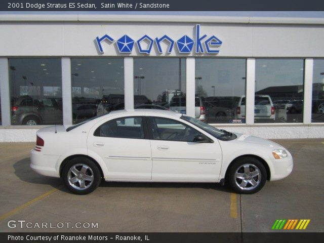 2001 Dodge Stratus ES Sedan in Satin White