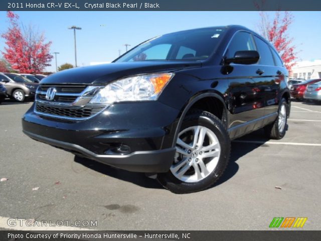 2011 Honda CR-V EX-L in Crystal Black Pearl
