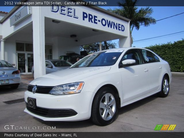 2012 Volkswagen Jetta TDI Sedan in Candy White
