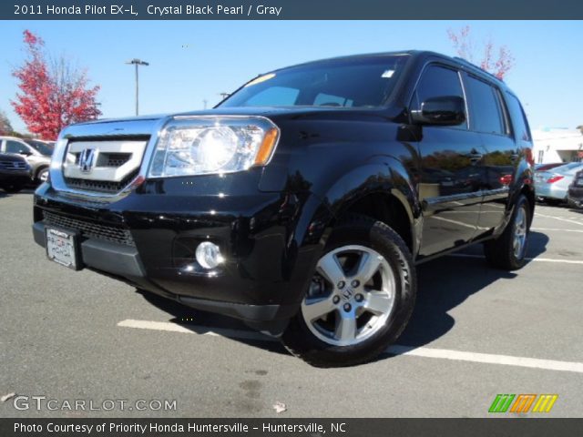 2011 Honda Pilot EX-L in Crystal Black Pearl