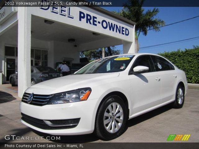 2012 Volkswagen Passat 2.5L S in Candy White