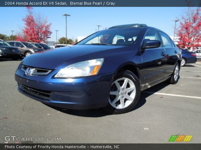 2004 Honda Accord EX V6 Sedan in Eternal Blue Pearl