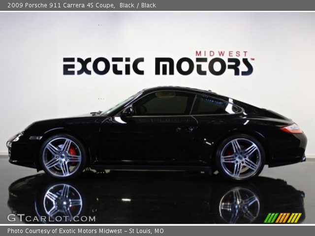 2009 Porsche 911 Carrera 4S Coupe in Black