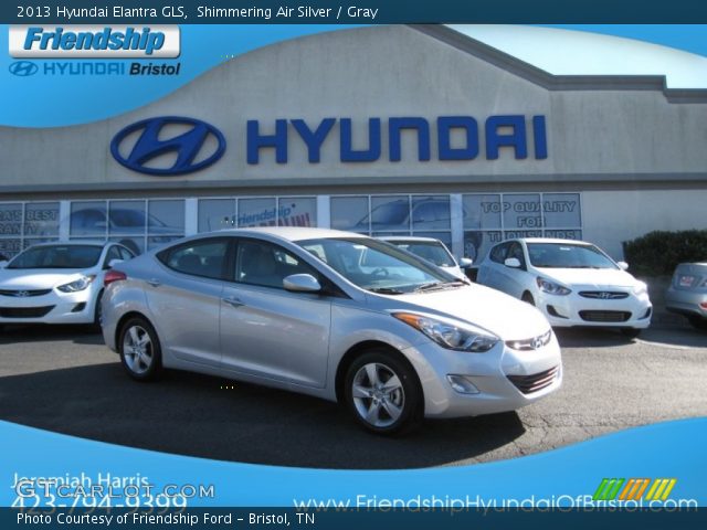 2013 Hyundai Elantra GLS in Shimmering Air Silver
