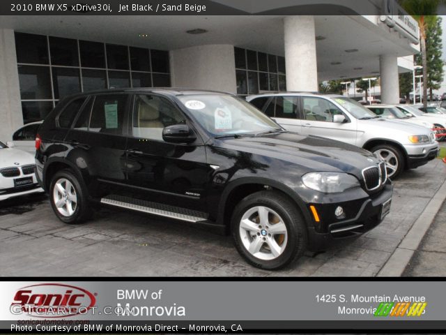 2010 BMW X5 xDrive30i in Jet Black