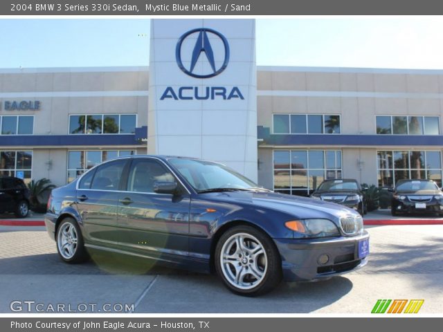2004 BMW 3 Series 330i Sedan in Mystic Blue Metallic