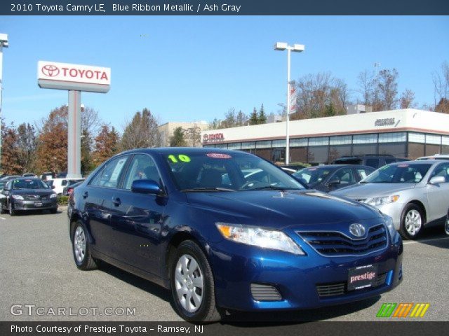 2010 Toyota Camry LE in Blue Ribbon Metallic