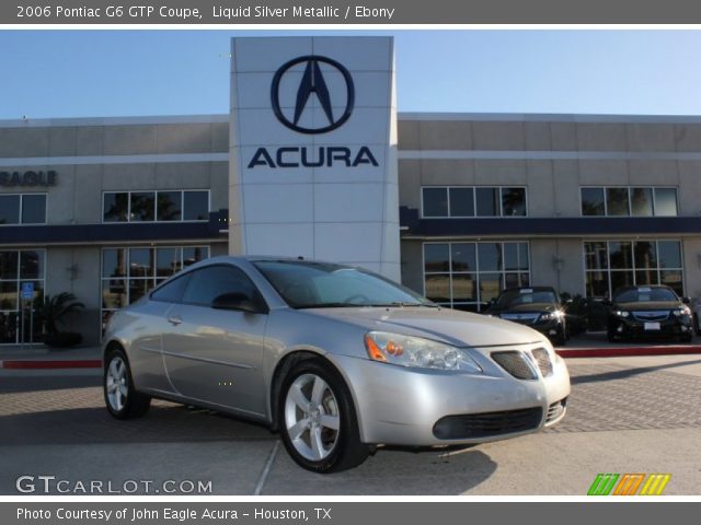 2006 Pontiac G6 GTP Coupe in Liquid Silver Metallic