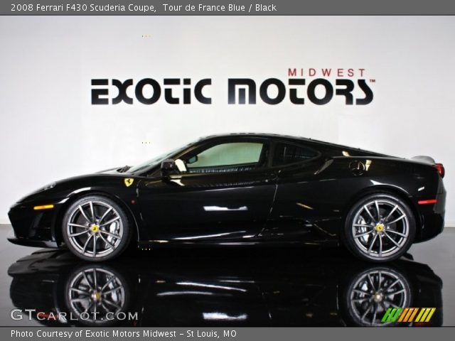 2008 Ferrari F430 Scuderia Coupe in Tour de France Blue