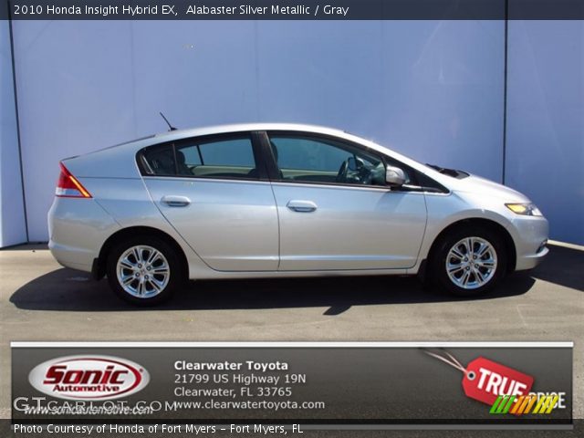 2010 Honda Insight Hybrid EX in Alabaster Silver Metallic