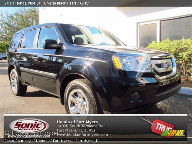 2010 Honda Pilot LX in Crystal Black Pearl