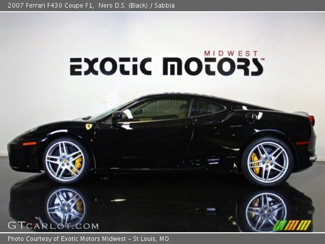 2007 Ferrari F430 Coupe F1 in Nero D.S. (Black)