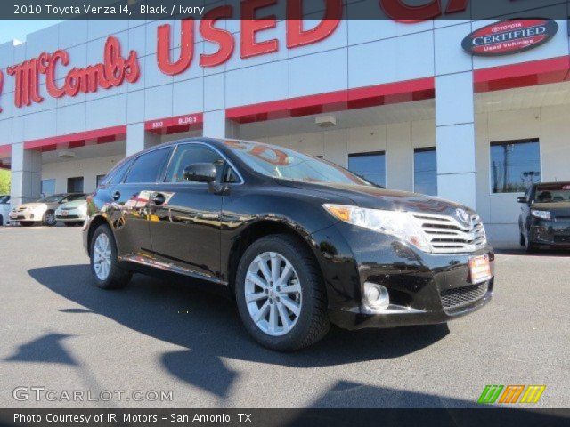 2010 Toyota Venza I4 in Black