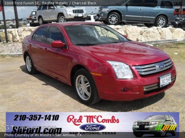 2008 Ford Fusion SE in Redfire Metallic