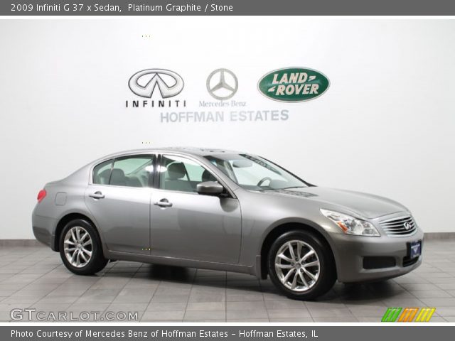 2009 Infiniti G 37 x Sedan in Platinum Graphite